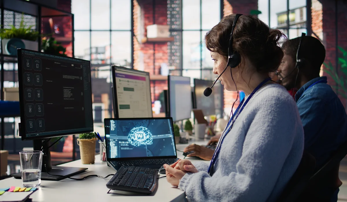 employee using ai
