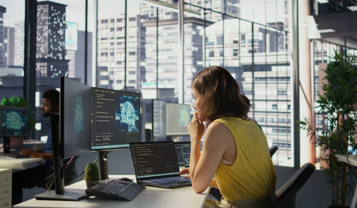 employee using ai